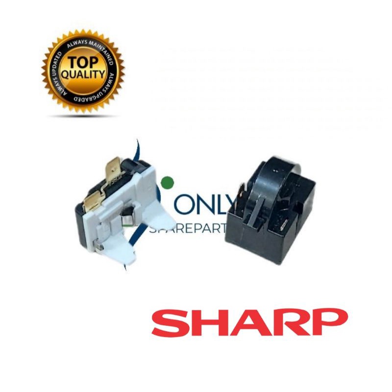 Tk2 Relay Ptc Overload Lemari Pendingin / Showcase Sharp