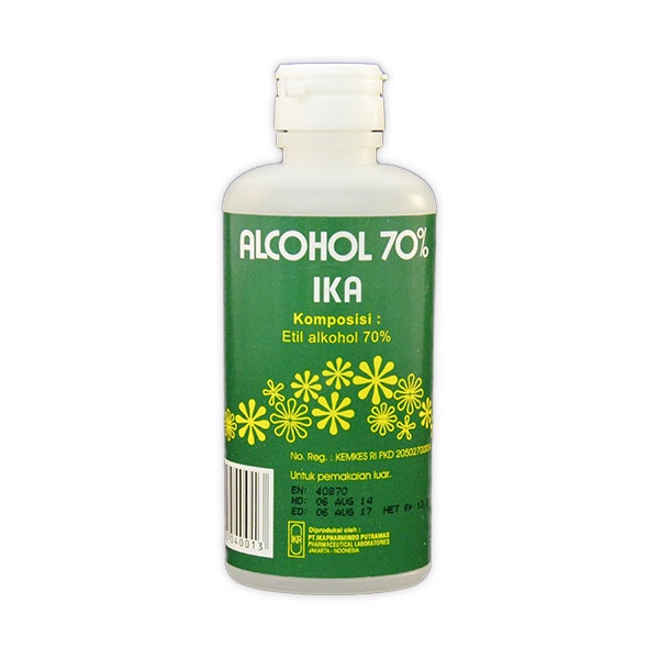 IKA ALKOHOL 70 PERSEN 100 ML