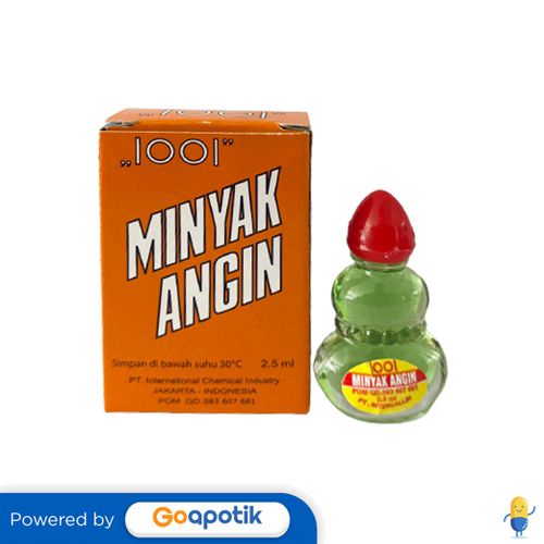 1001 MINYAK ANGIN 2.5 ML BOTOL