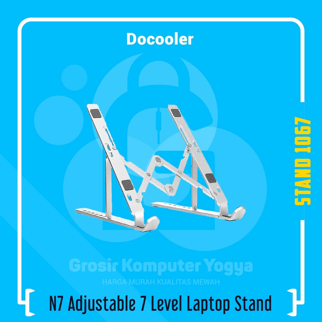 Docooler N7 Adjustable 7 Level Foldable Laptop Stand Lipat