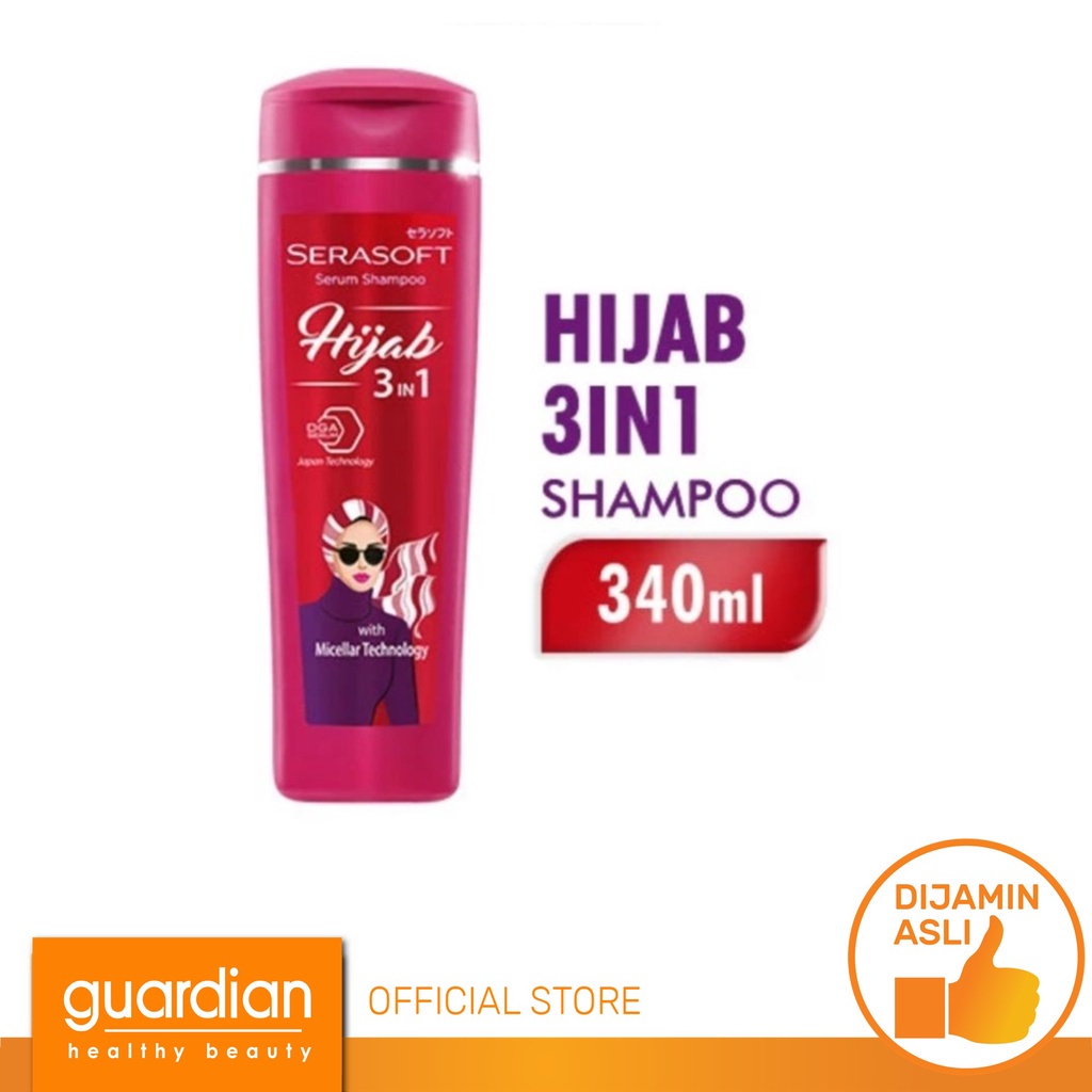 SERASOFT Hijab Shampoo 3In1 340ml