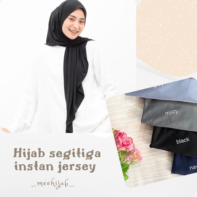 JILBAB SEGITIGA INSTAN JERSEY