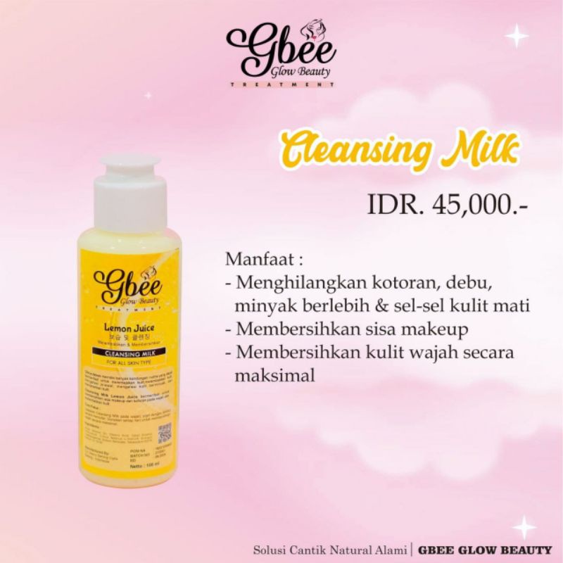 Cleansing Milk Gbee Glow