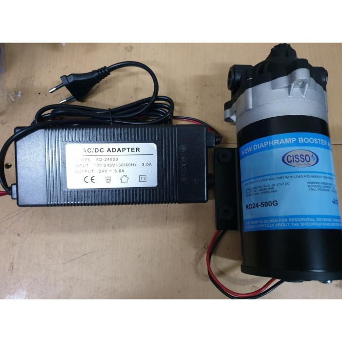 CISSO RO BOOSTER PUMP 24V 5A + ADAPTOR