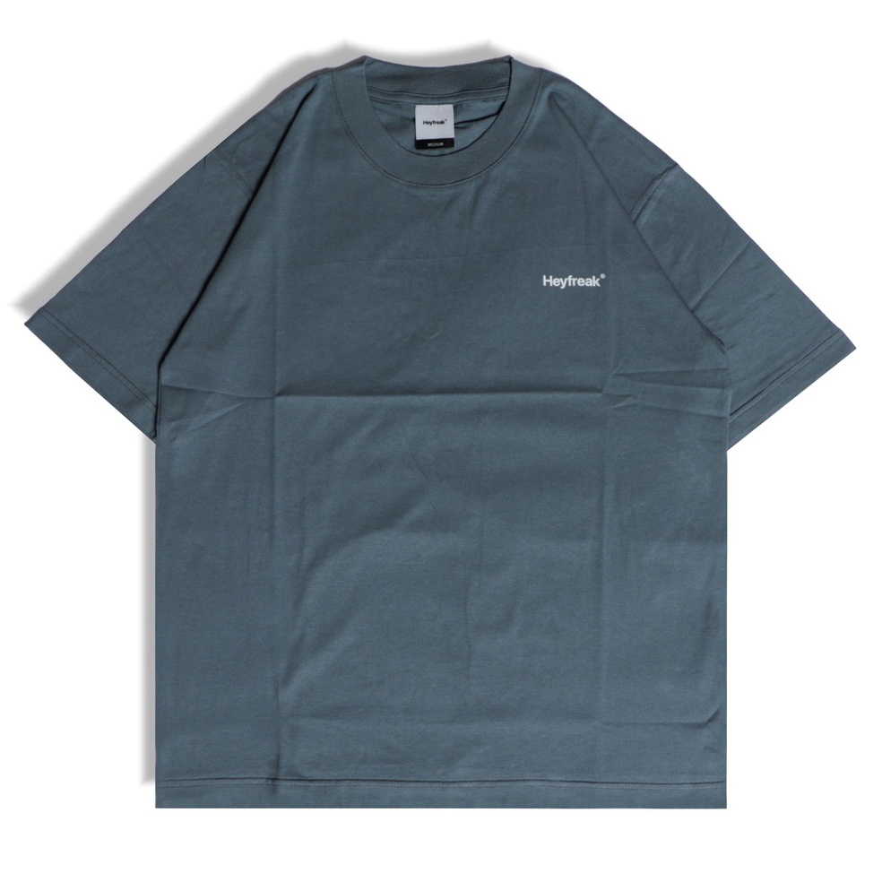 TERBARU Heyfreak T-shirt Oversize Basic Logo Medium Grey