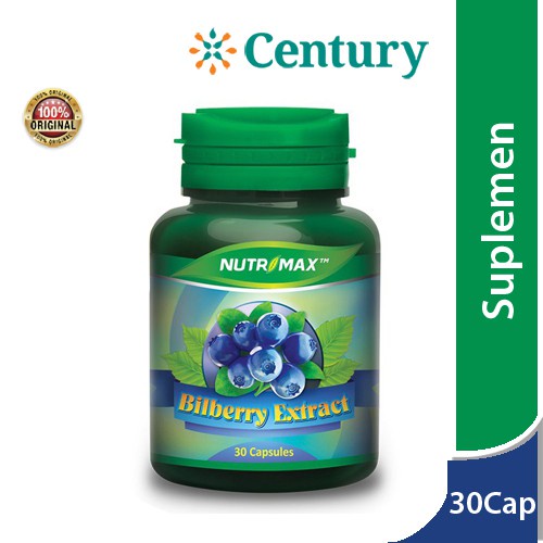 Nutrimax Bilberry Extract 30 Tablet/Suplemen Mata