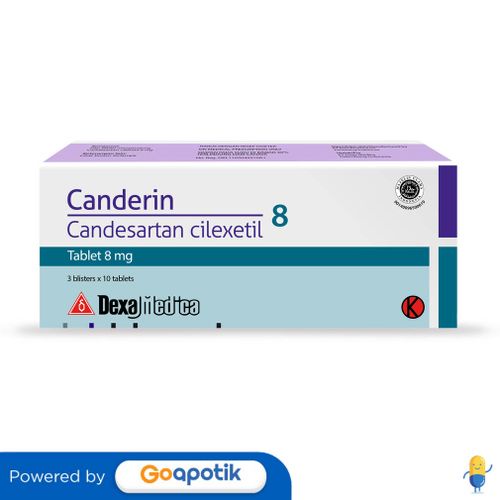 CANDERIN 8 MG BOX 30 TABLET
