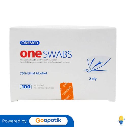 Onemed One Swabs Box 100 Pcs