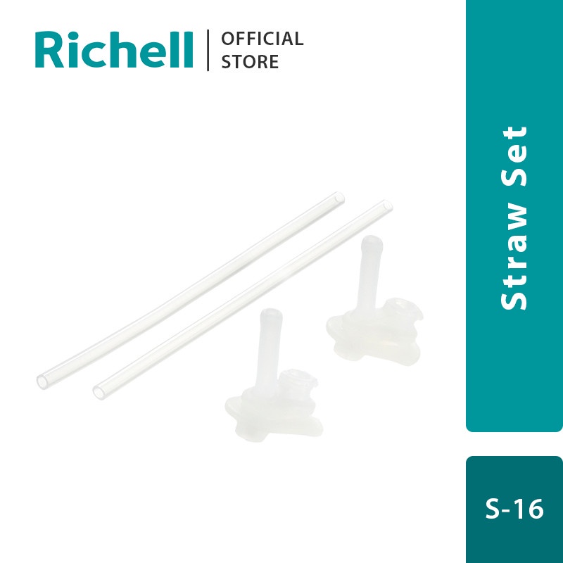 RICHELL  Straw Set S-16 (2 sets)