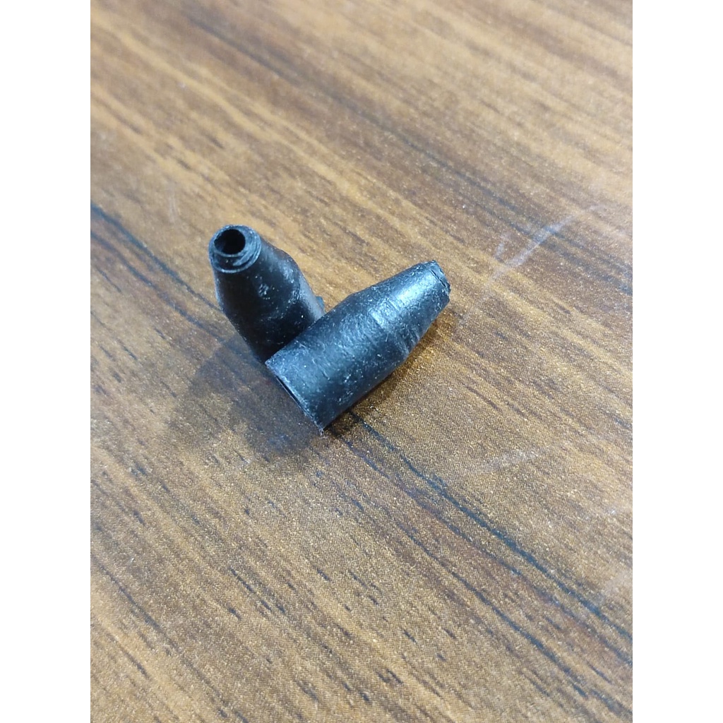 karet sedotan timah