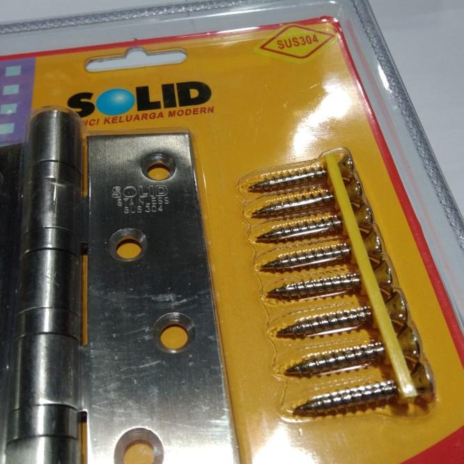 Engsel Solid 5 Inch Sus 304 Stainless