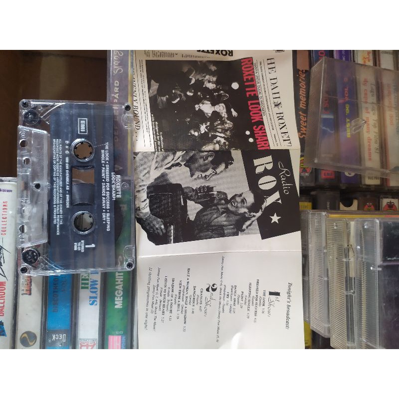 kaset pita barat roxette look sharp