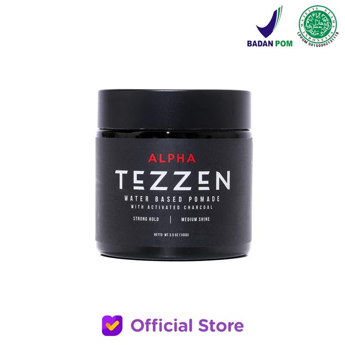 Tezzen Alpha Activated Charcoal Pomade