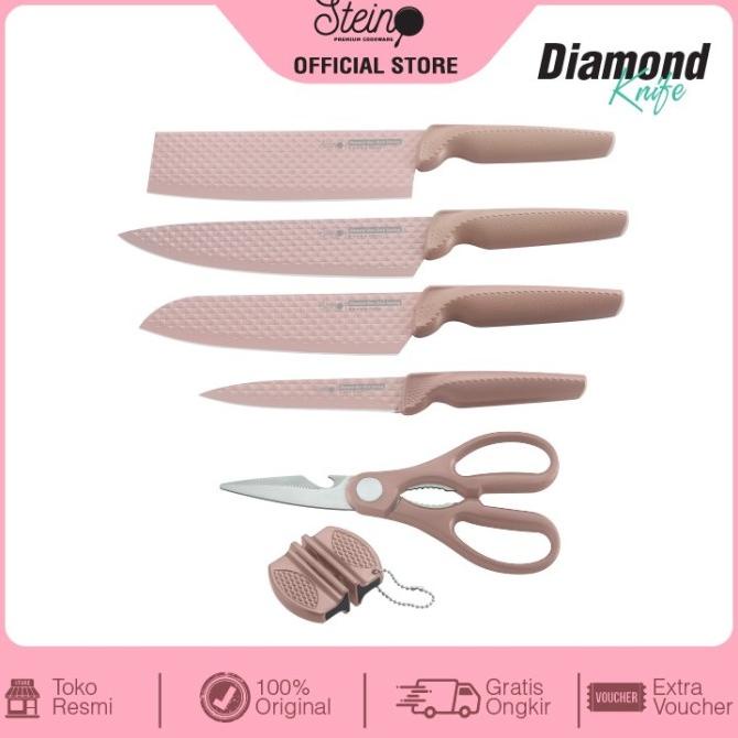 Steincookware Diamond Knives Set 6in1