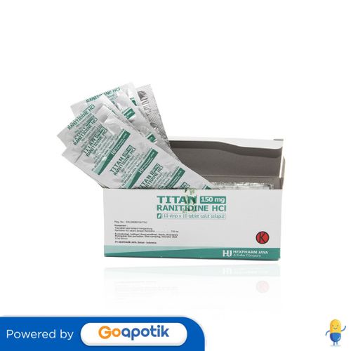 TITAN 150 MG BOX 100 TABLET