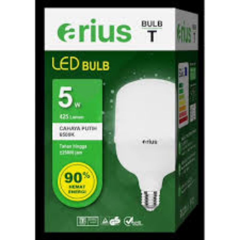 LED ARIUS TABUNG NYALA PUTIH