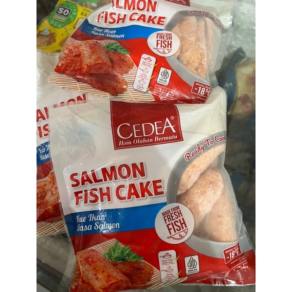 cedea salmon fish cake(480gram)