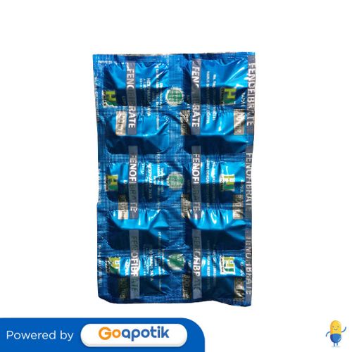 FENOFIBRATE HEXPHARM 300 MG STRIP 10 KAPSUL