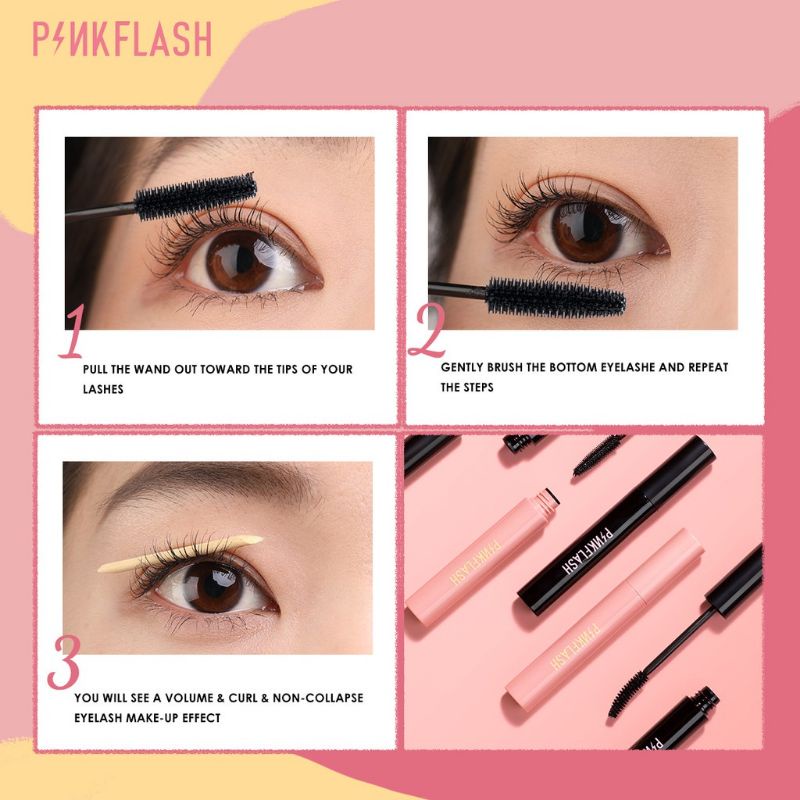 PINkFLAS mascara pink
