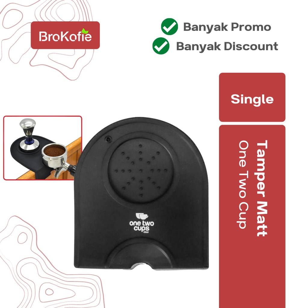 One Two Cup Tamper Matt Single