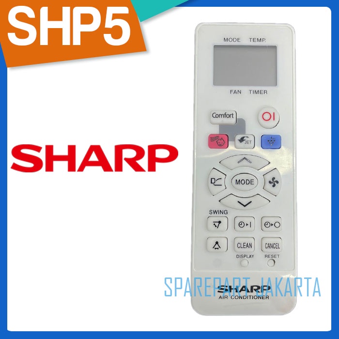 REMOTE AC SHARP 5 ION PLASMACLUSTER CRMC-A901JBEZ SHP5