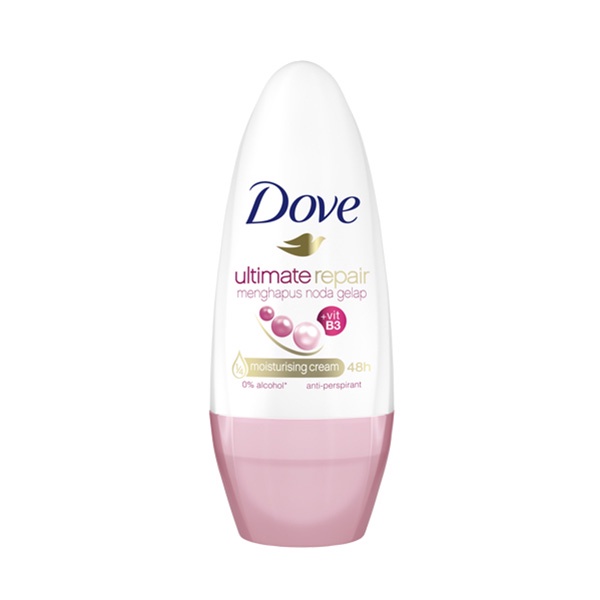 DOVE ROLL ON DEODORANT ULTIMATE WHITE 40 ML