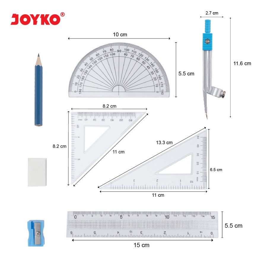 Joyko Jangka MS-82 Math Set