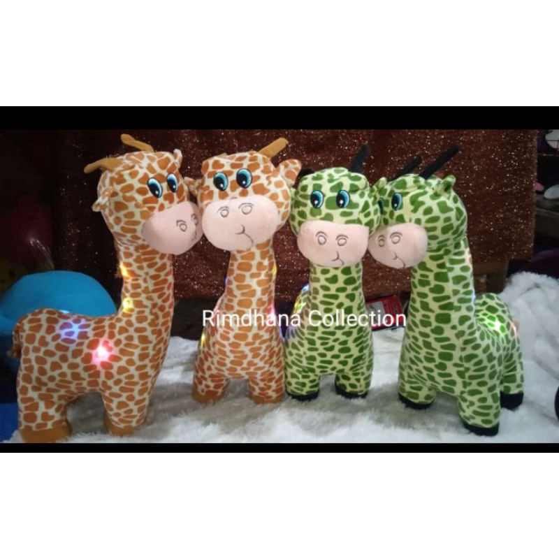 BONEKA JERAPAH CANTIK LED