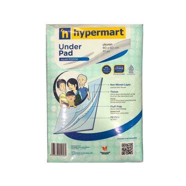 VALUE PLUS UNDERPAD 10 PCS - HYPERMART