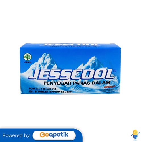 JESSCOOL EFFERVESCENT STRIP 6 TABLET