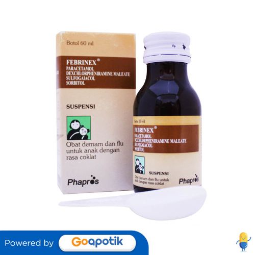 Febrinex Suspensi 60 Ml