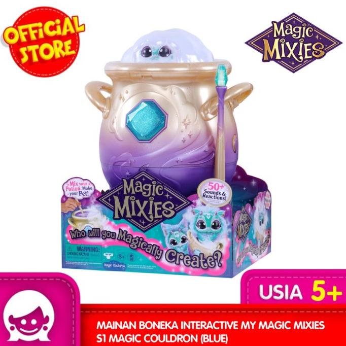 Mainan Boneka Interactive My Magic Mixies S1 Magic Couldron(Blue)