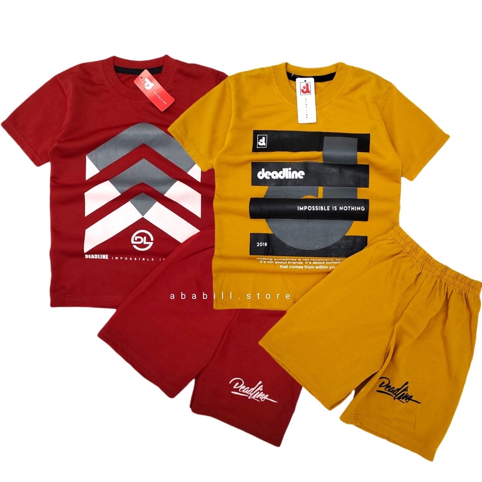CodeW2i2H ( COD ) Setelan Kaos Anak Distro Thirteen