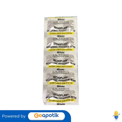 NICHOFLAM 50 MG STRIP 10 TABLET