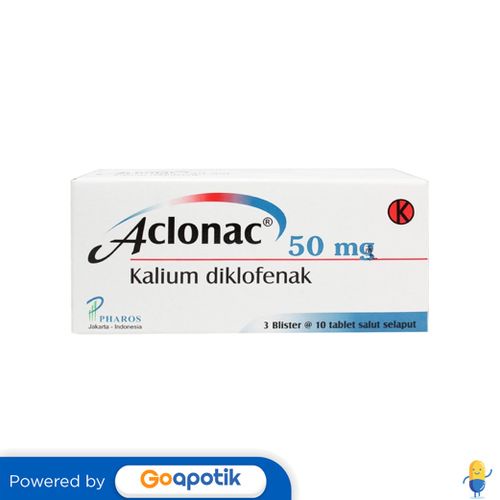 ACLONAC 50 MG BOX 30 TABLET
