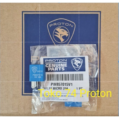 Relay Micro Biru 20A original proton
