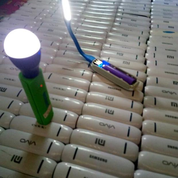 Power Bank + Led