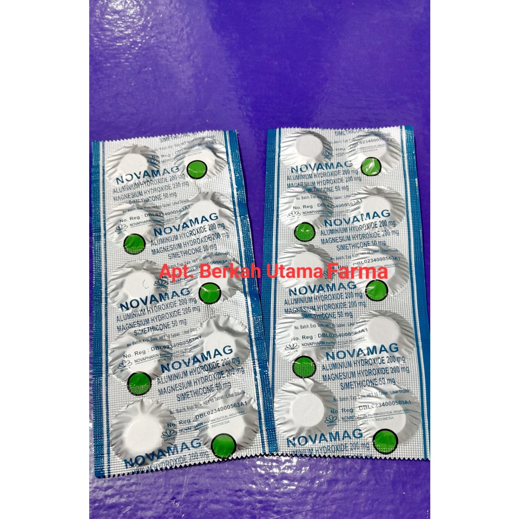 Novamag Strip Isi 10 Tablet