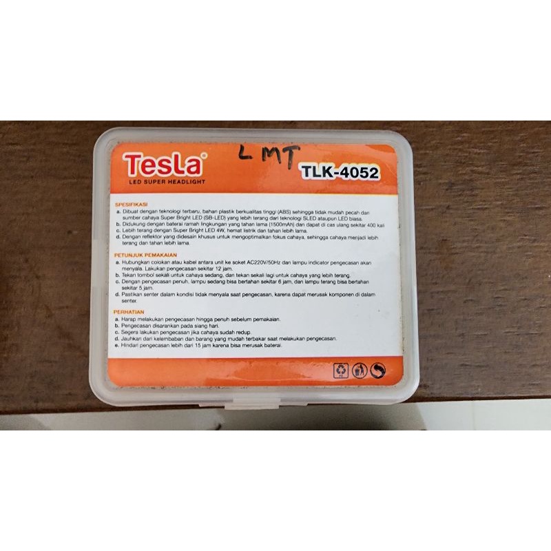 Senter Kepala Tesla TLK-4052