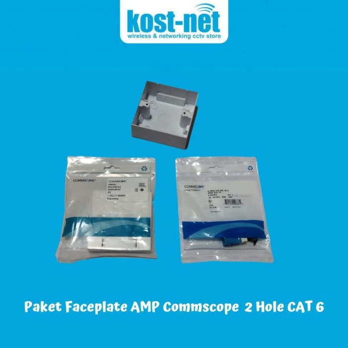 Modular Jack RJ45 AMP Cat.5E Commscope Original