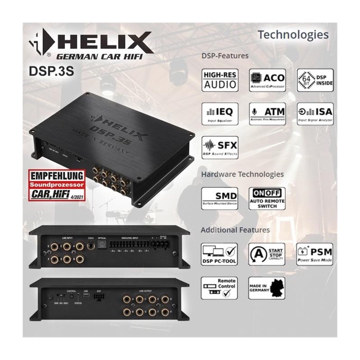 Best Seller Processor Helix Dsp 3S