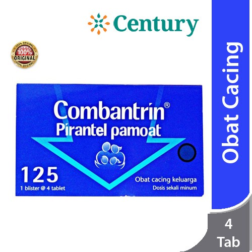 Combantrin 125mg 4 Tablet