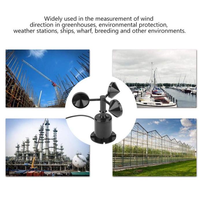 Sensor Kecepatan Angin Wind Speed Sensor Anemometer Sensor Rs485