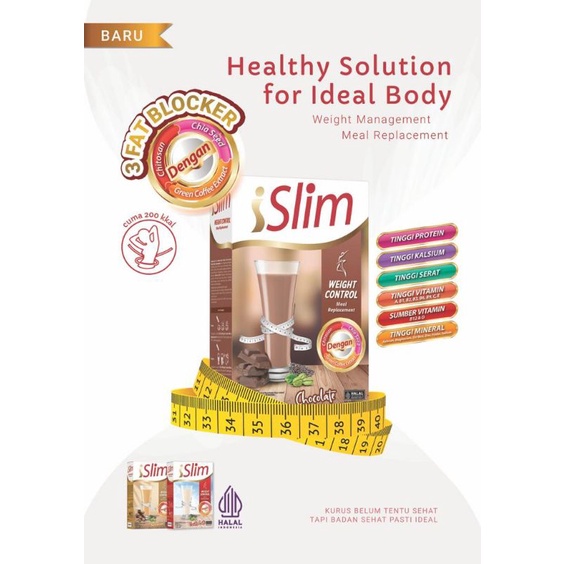 iSlim weight control vanilla latte