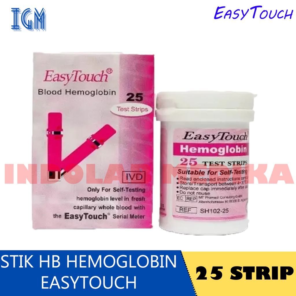 Strip Hemoglobin Easy Touch isi 25 strip