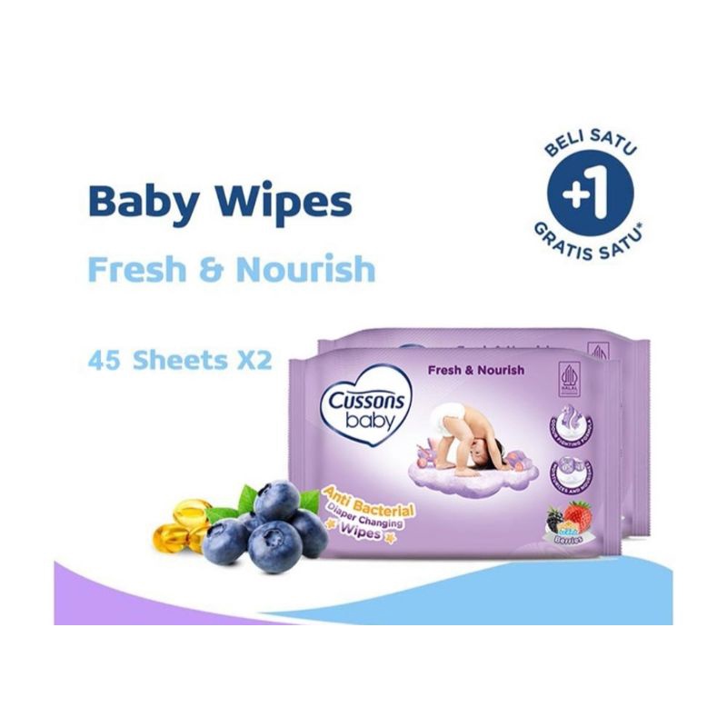 Cussons tissu basah