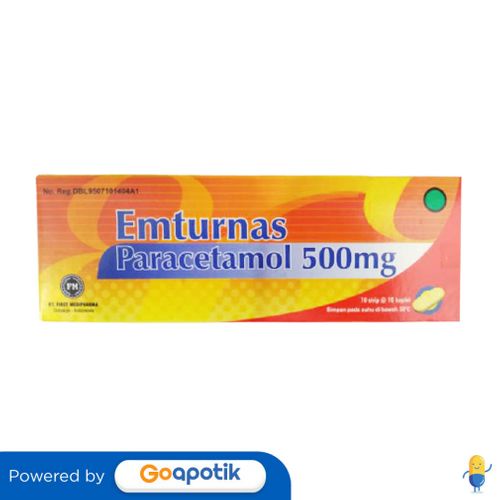 EMTURNAS 500 MG BOX 100 KAPLET