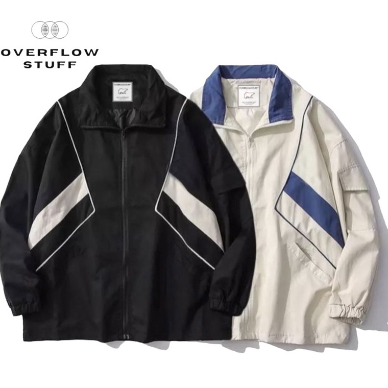 HARGA TERMURAH OVERFLOWSTUFF VINTAGE TRACK SUIT JACKET