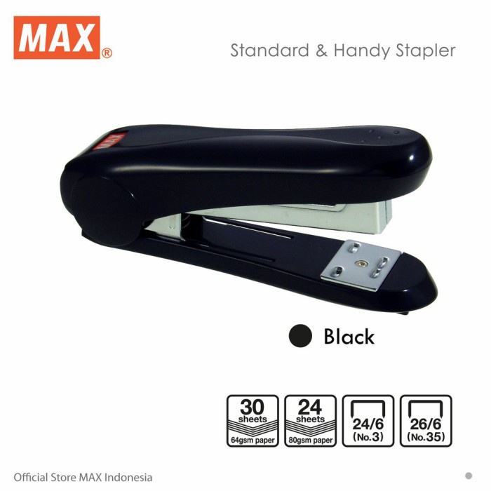 stapler max hd50 staples stepler