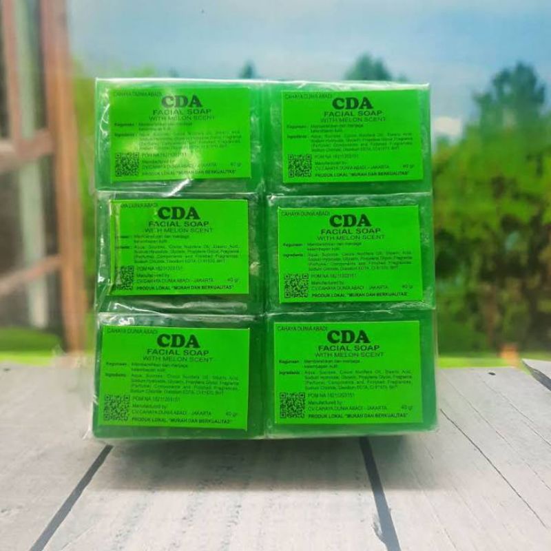 SABUN GLOWING CDA HIJAU